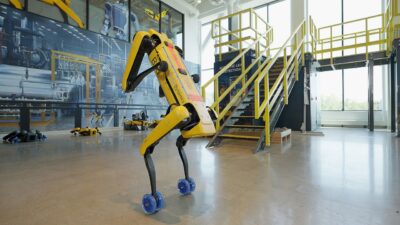 Air Spot | RL Behavior Research | Boston Dynamics